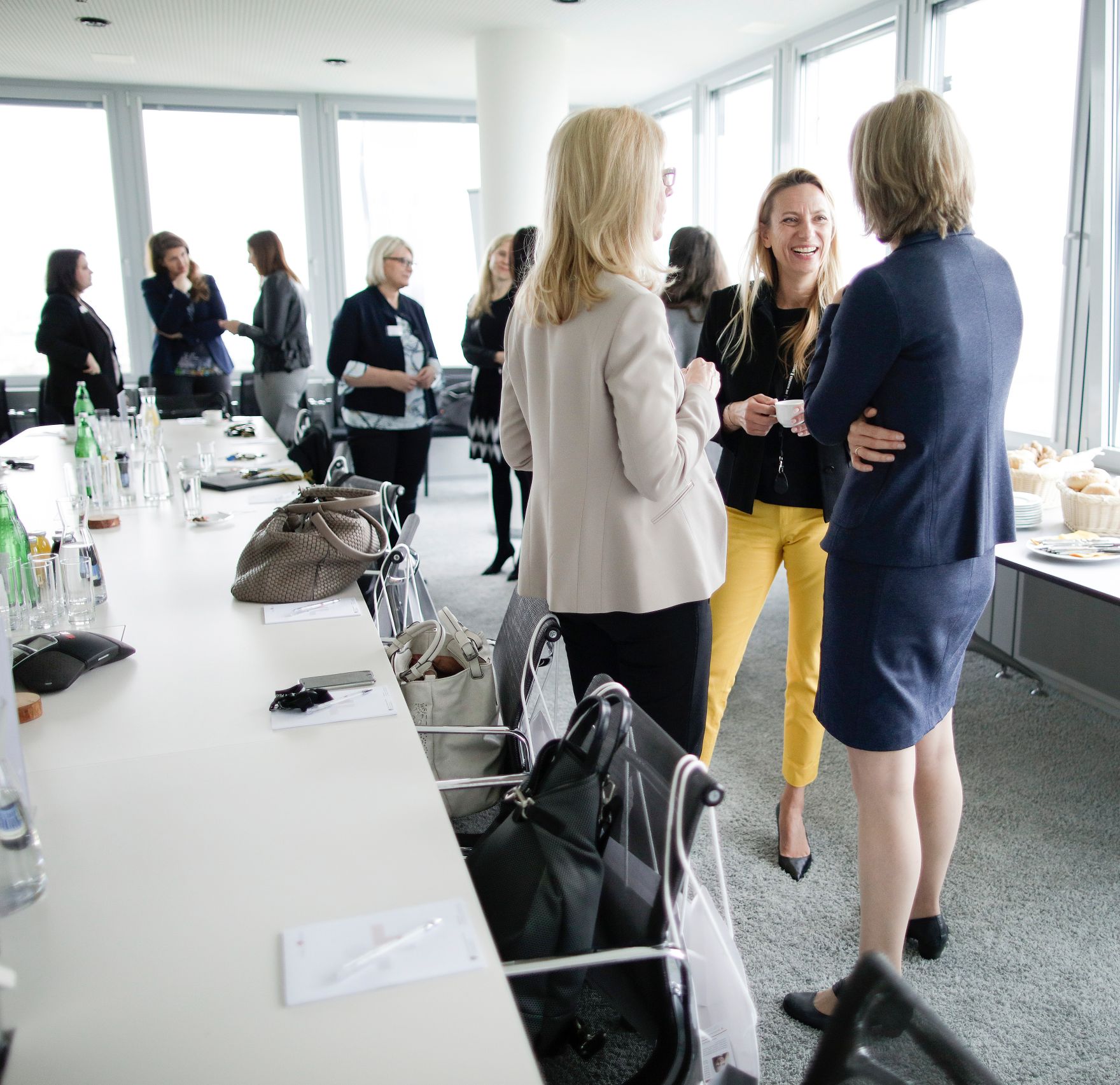 _AND7442.jpg Am 21. Mai 2019 nahm Bundesministerin Juliane Bogner-Strauß am Female Executive Breakfast teil.